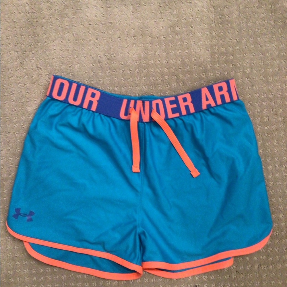 Youth girls Under Armour short.